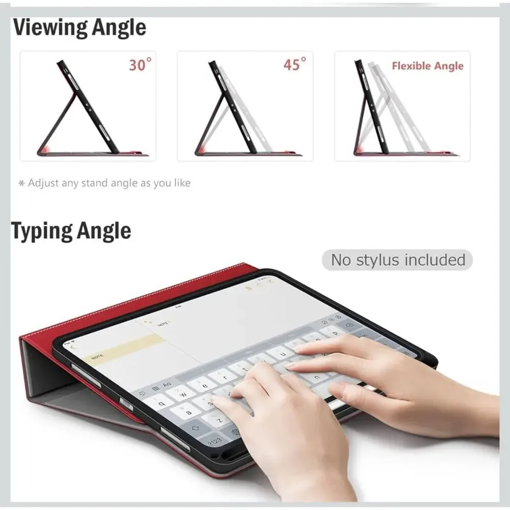 Open box Antbox for iPad Pro 11 Inch Case M5 2025/M4 2024, Built-in Pencil Holde